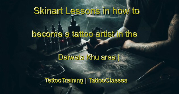 Skinart Lessons in how to become a tattoo artist in the Daiwala Khu area | TattooTraining | TattooClasses | SkinartTraining-Pakistan